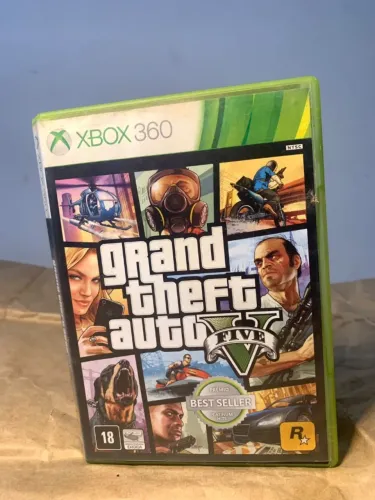 Jogo GTA V Xbox 360- Original e Completo