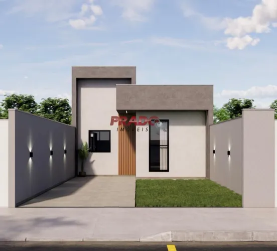 Casa à venda em Maringá, Conjunto Habitacional Requião, com 3 quartos, com 77 m²
