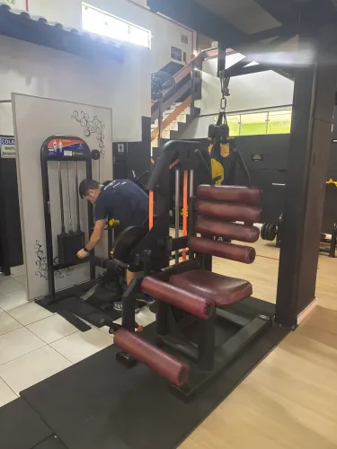 Máquina abdômen musculação profissional