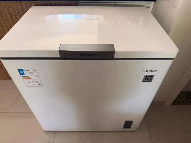 Freezer midea 198 litros 