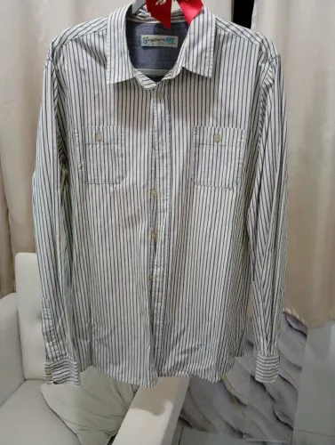 Camisa social listrada