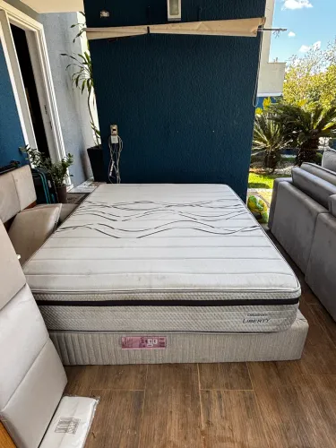 Cama queen Ortobom Liberty