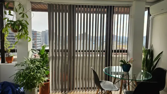 Cortinas Cinza Standard com Blackout
