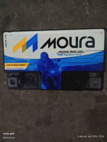 Bateria Moura de moto 