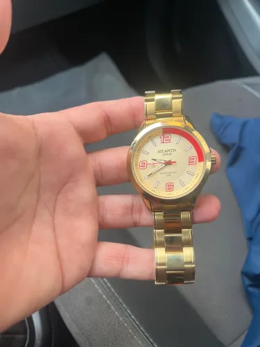 Vende-se relógio Atlantis gold