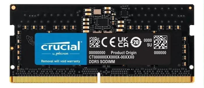 Memória DDR5 Crucial Lacrada