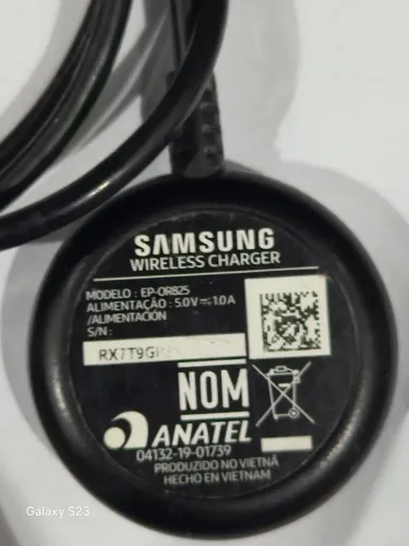 Carregador smart watch Samsung 4 original