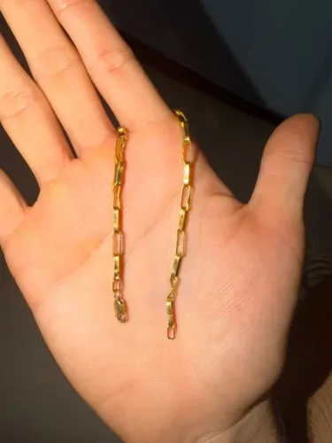 Vendo pulseira de ouro 3,9 gramas