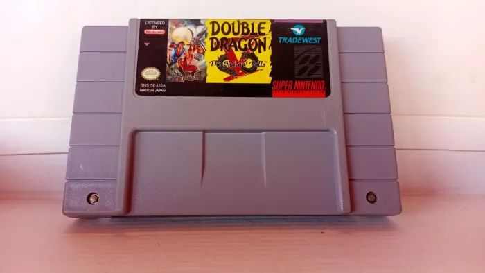 Double Dragon V original para Super Nintendo
