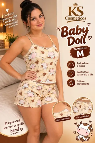 Pijama baby doll