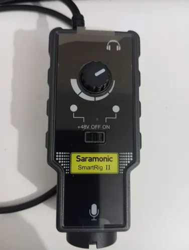 Interface de Áudio Saramonic SmartRig 2