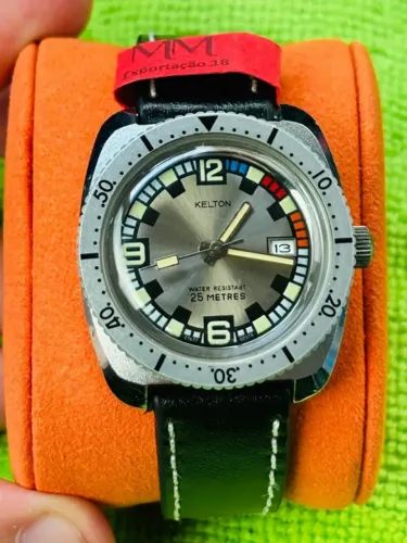Relógio como Omega Vintage Modelo Yachting Mecânico Corda Manual 1970 (Usado)
