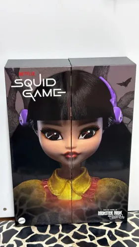 (Leia descrição) boneca monster High young hee squid game skullector