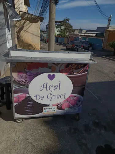 Carrinho para vender açaí 