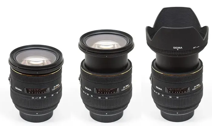 Lente Sigma 24-70mm F/2.8 If Ex Dg Hsm Para Canon