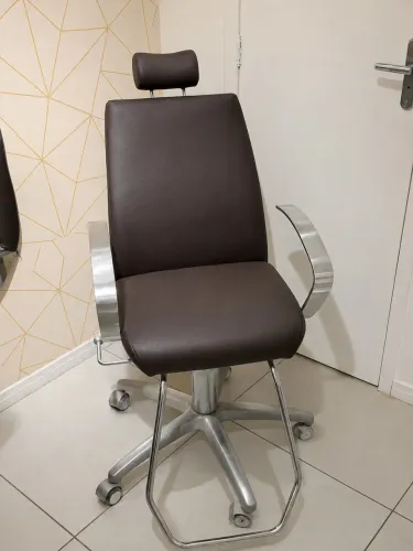 Cadeira fixa hidráulica de salão