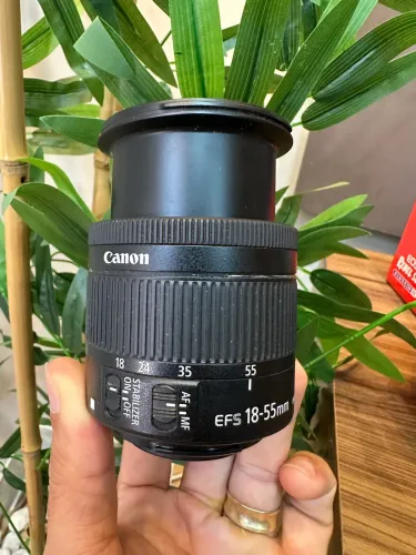 Lente Canon 18-55 
