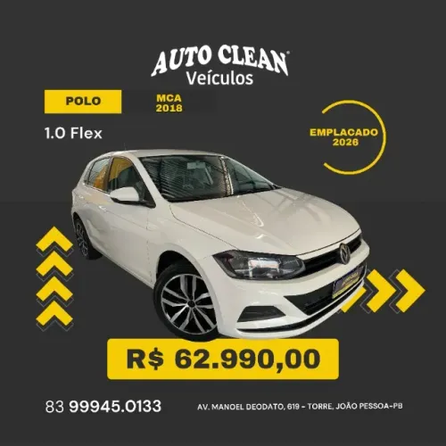 Volkswagen Polo 1.0 Flex 12V 5P 2018