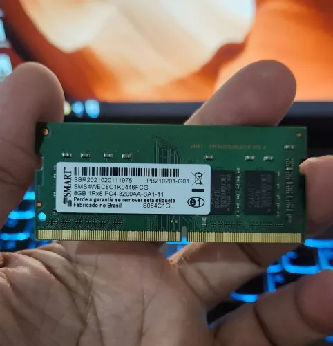 Memória RAM Notebook 8GB DDR4 3200MHz SODIMM