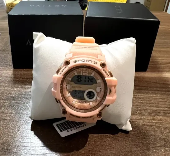 Relógio esportivo digital feminino Activa X Invicta, modelo ACW533-005