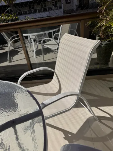 Conjunto Mesa e Cadeiras Alumínio Varanda