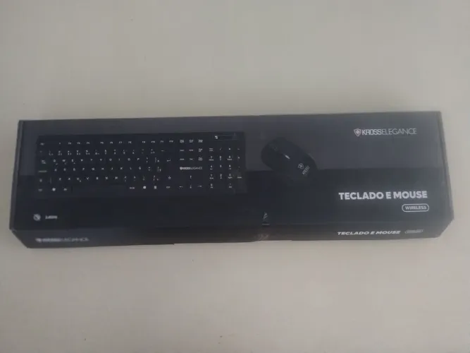 Teclado e Mouse sem fio Kross