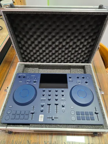 Controladora Alphatheta (Pioneer DJ) Omnis Duo (bateria / bluetooth / cor azul)
