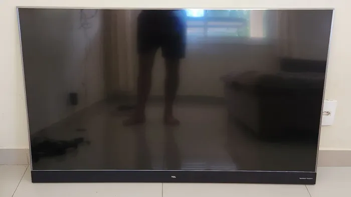 TV TCL 55 polegadas com defeito