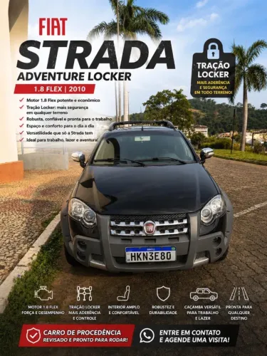 Fiat Strada Adventure 1.8/ 1.8 Locker Flex CE 2010