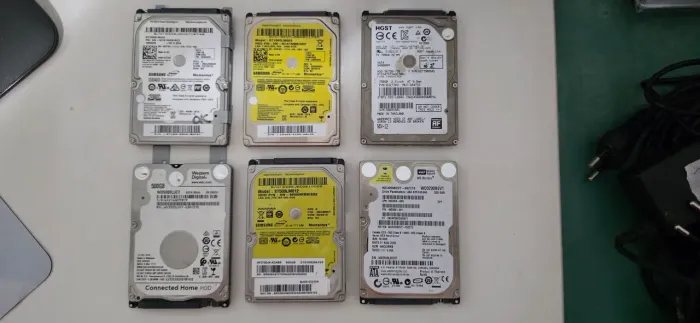 Hdd para notebook diversos tamanhos. Leiam !!!