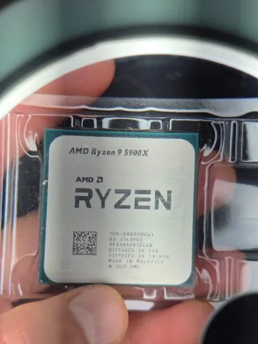 Processador AMD Ryzen 9 5900X 12C/24T 4.4Ghz (Turbo 4.8Ghz) - 100% Funcionando e Testado