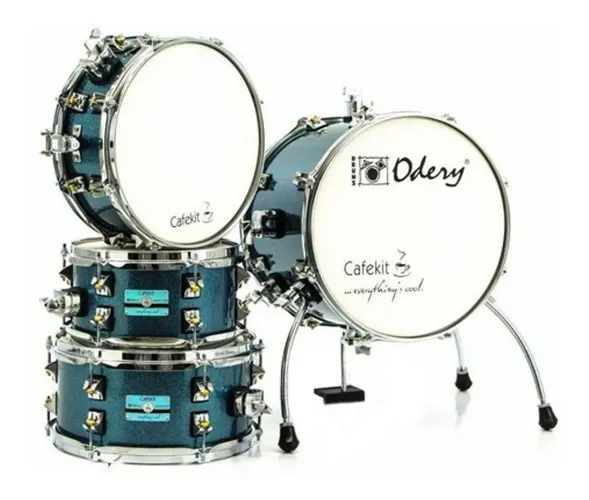 Bateria Odery Kit café apenas os tambores
