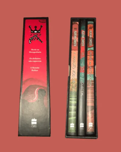 kit agatha christie capa dura