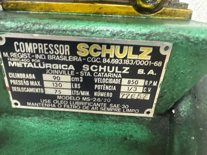 COMPRENSSOR DE AR SCHULZ