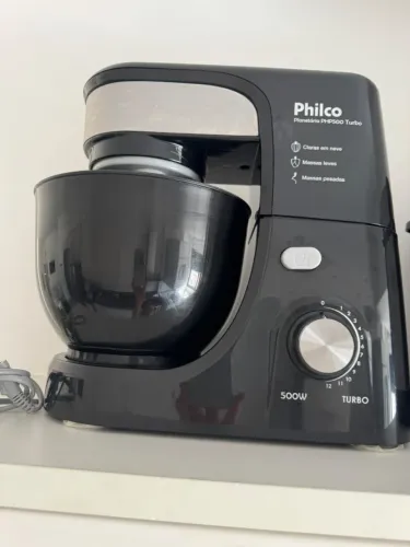 Batedeira Planetária Philco PHP500 Turbo 500W - 12 velocidades