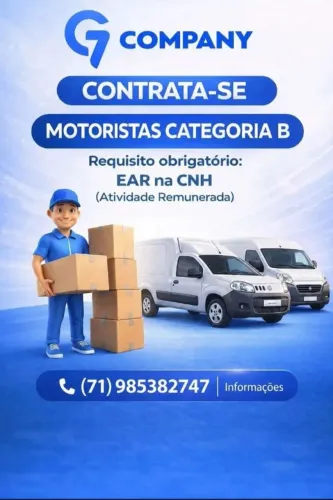 Motorista- Entregador