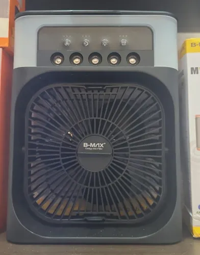 MINI VENTILADOR DE MESA COM UMIDIFICADOR USB 