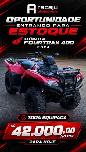 Honda TRX 420 Fourtrax FM 4X4 Quadriciclo 2024