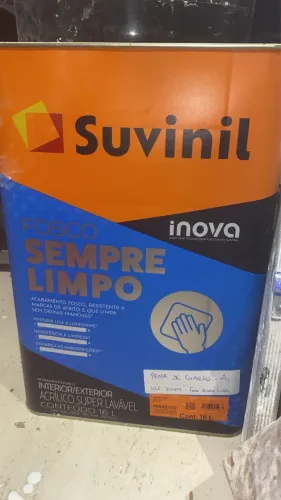 Tinta Suvinil Pena de Ganso - Fosco Sempre Limpo