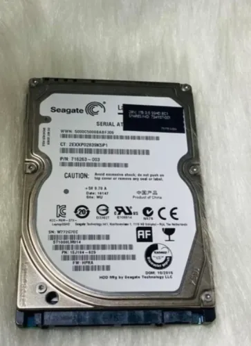 Hd 1tb sata notebook saúde 100% seagete