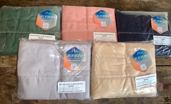 Lençol de casal Queen 