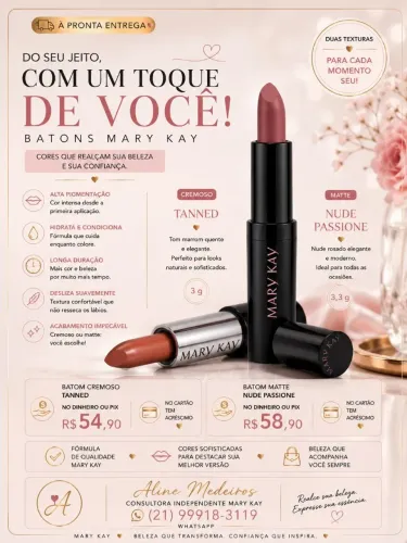 Produtos a pronta entrega Mary Kay 