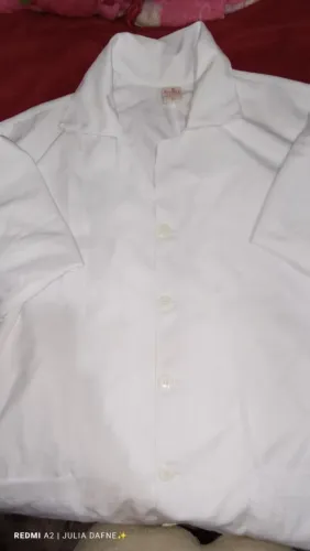 Jaleco ? para laboratório 