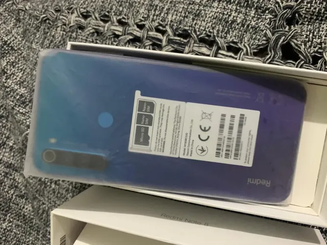 Redmi note 8 na caixa