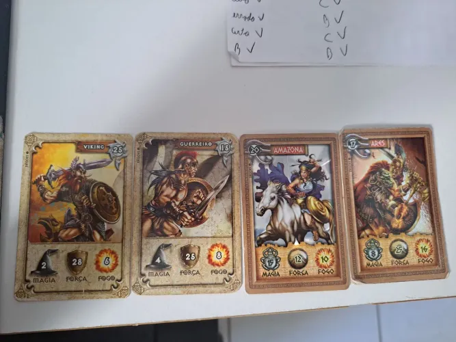 Cartas Mythomania e Dracomania Elma Chips