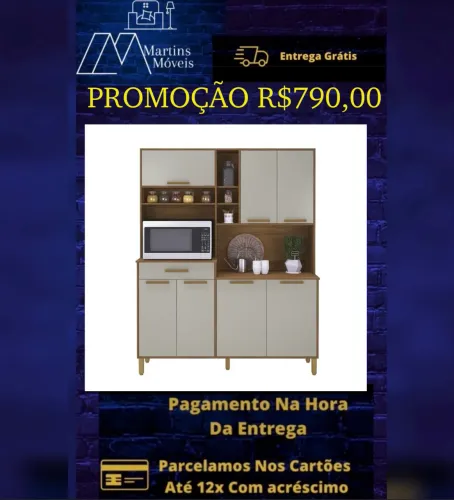 GRANDE PROMOÇÃO COZINHA LUXO INDEKES ENTREGA GRATIS ACEITA CARTÃO
