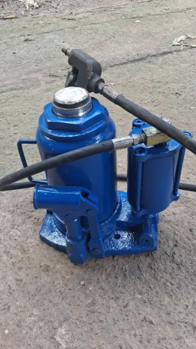 Macaco hidráulico pneumático grande 35ton.