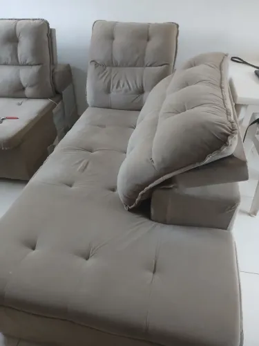 SOFA RETRÁTIL 3 LUGARES 