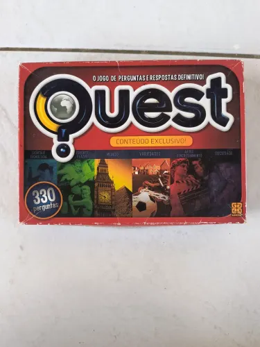 Jogo Quest de perguntas e respostas