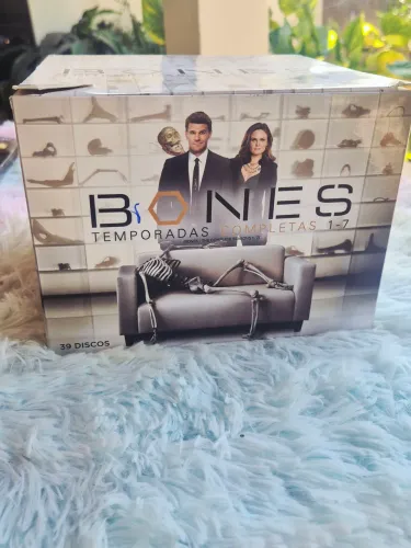 Box Bones Temporadas 1-7 Em Dvd